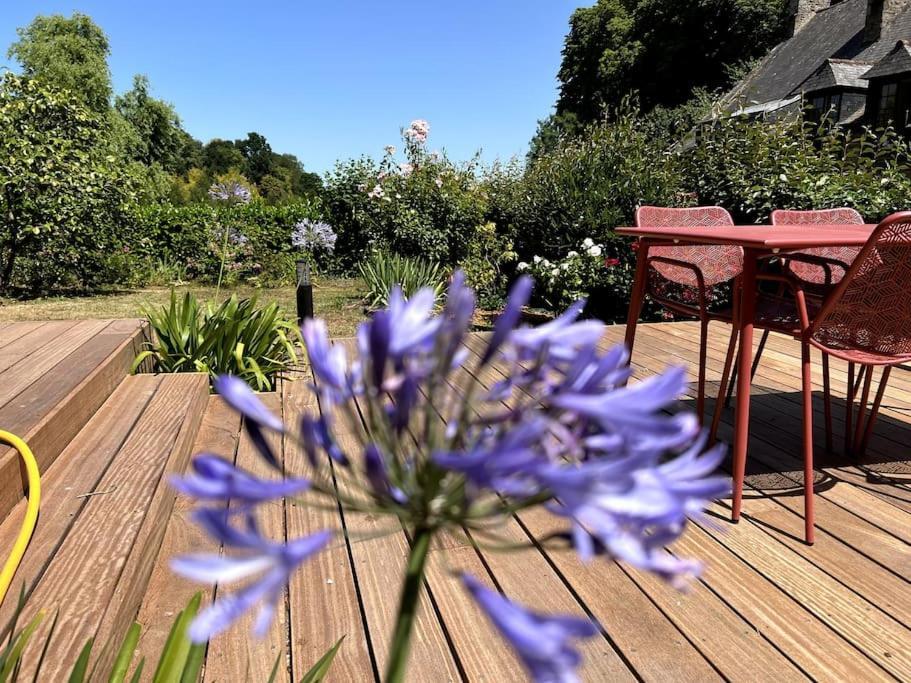 Superbe Appartement Avec Jardin Dinan Centre - Jerzual Exterior foto